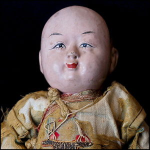 Antique Ichimatsu Gofun Doll