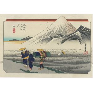 Hiroshige Woodblock Mount Fuji In The Morning