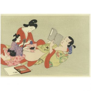 Erotic Japanese Woodblock Print 6