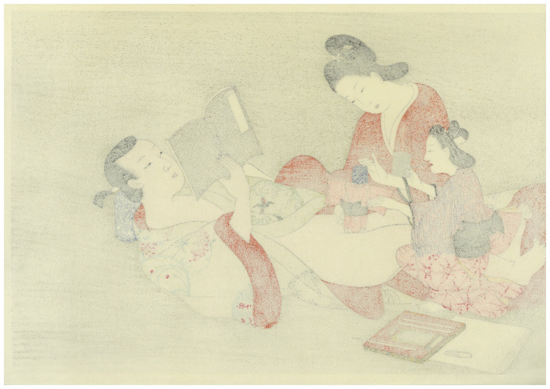 Erotic Japanese Woodblock Print 6